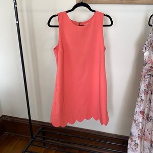 Coral dress